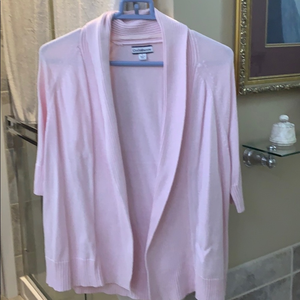 Short Sleeve Sweater Size L Croft&Barrow